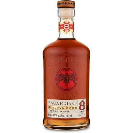 Bacardi 8 éves rum 0,7l 40%