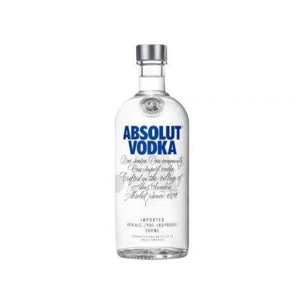 Absolut vodka 0,5l 40%