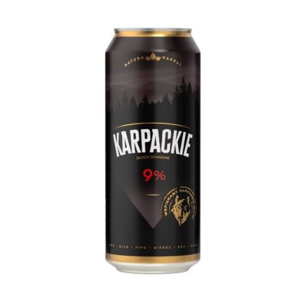 Karpackie Super Mocne 0,5l dobozos 9%