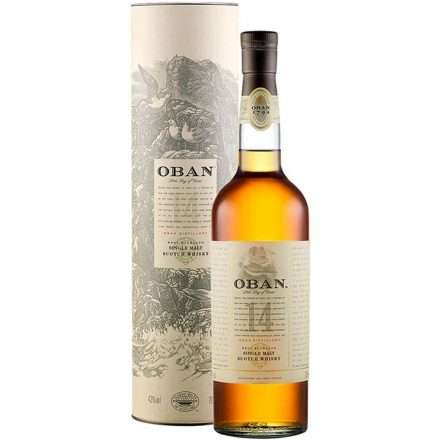 Oban 14 éves Single Malt whisky 0,7l 43% DD