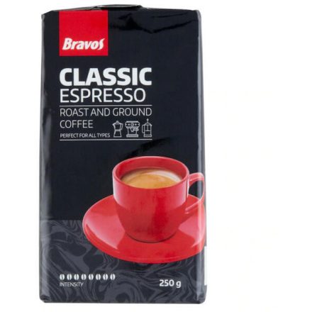 Bravos Classic Espresso őrölt kávé 250g B