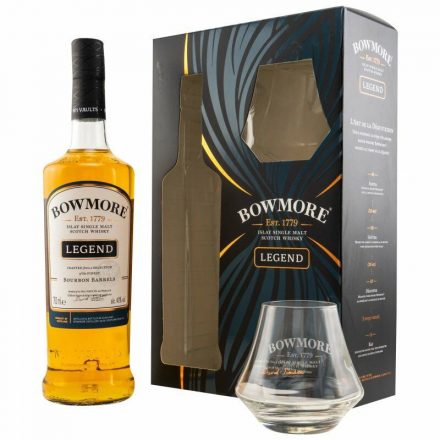 Bowmore Legend Scotch whisky 0,7l 40% + pohár DD