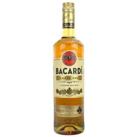 Bacardi Gold Carta Oro rum 1L 40%