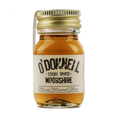 O Donnell Moonshine Sticky Toffee likőr 0,05l 25% mini