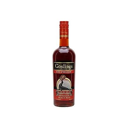 Goslings Black Seal 151 Proof rum 0,7l 75,5%