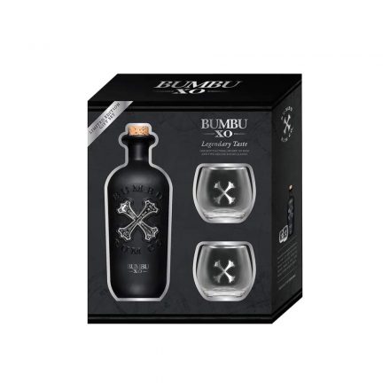 Bumbu XO rum 0,7l 40% DD + 2 pohár