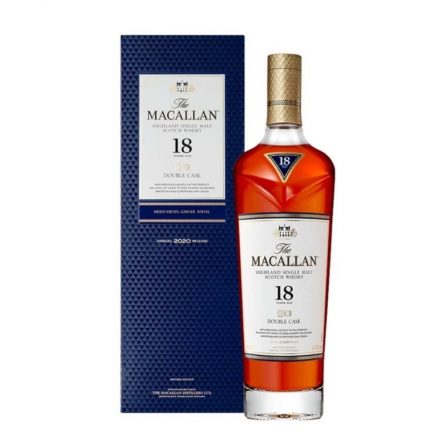 The Macallan 18 éves Double Cask 2022 Scotch Whisky 0,7l 43% DD