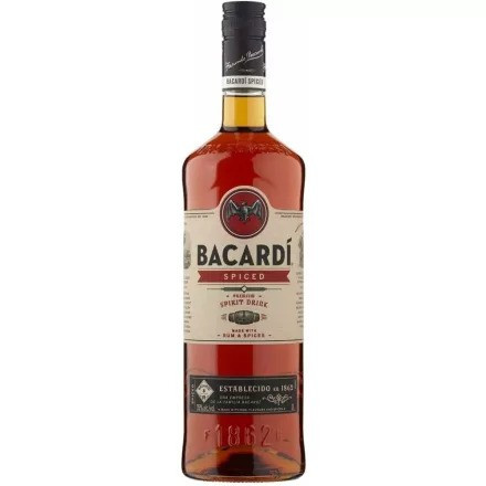 Bacardi Spiced rum 1L 35% DRS