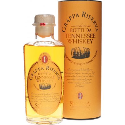 Sibona Grappa Riserva in botti da Tennesse Whiskey 0,5l 44%