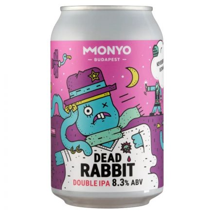 Monyo Dead Rabbit - Double AIPA sör 0,33l 8,3% 1/12 CAN DRS