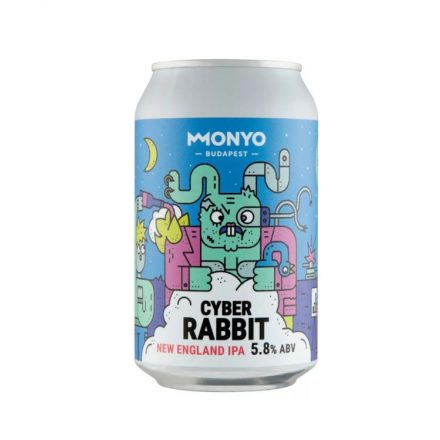 Monyo Cyber Rabbit - NEIPA sör 0,33l 5,8% 1/12 CAN DRS