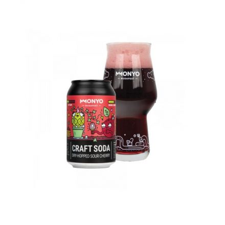 Monyo Craft Soda Sour Cherry 0,33l DRS