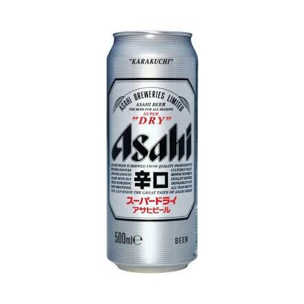 Asahi Super Dry sör 0,5l dob. DRS