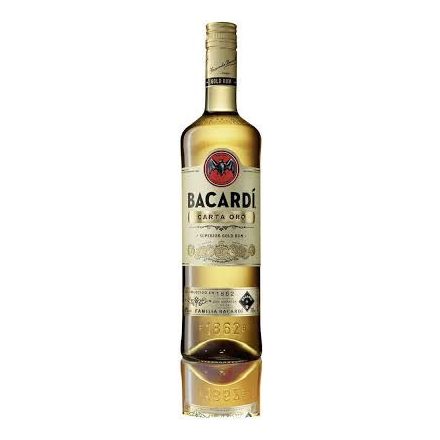 Bacardi Gold (Oro) rum 0,7 37,5% DRS