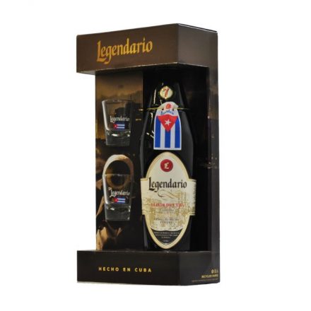 Legendario Elixir de Cuba rum 0,7l 34% + 2 pohár DD DRS