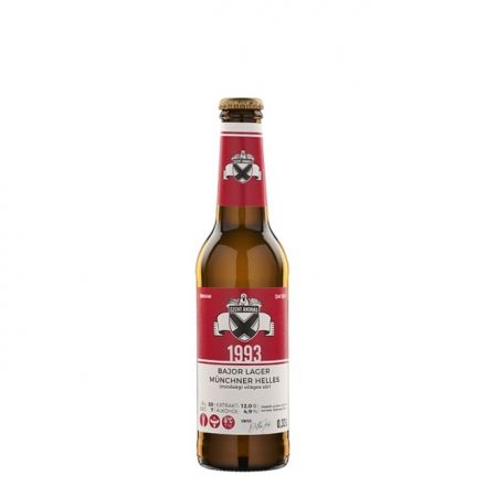 Szent András 1993 világos lager sör 0,33l 4,9% DRS