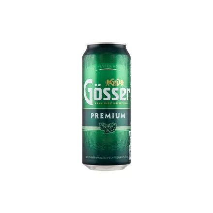 Gösser Premium sör 0,5l dob. DRS