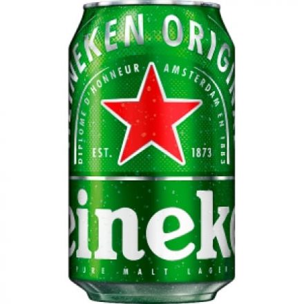 Heineken sör 0,33l 5% dob. DRS