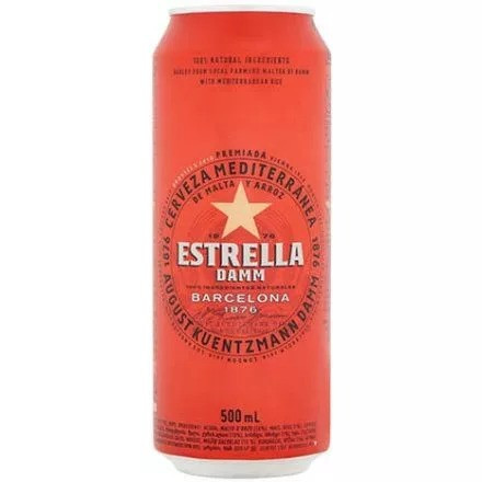 Estrella Damm sör 0,5l 4,6% dob. DRS