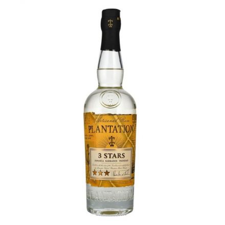 Plantation 3 Stars White rum 1L 41,2% DRS