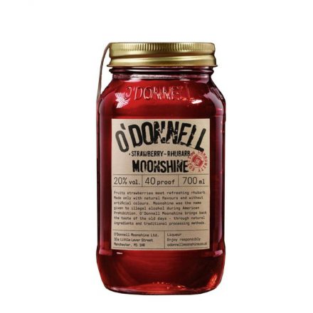 O Donnell Moonshine Strawberry Rhubarb 0,7l 20% DRS