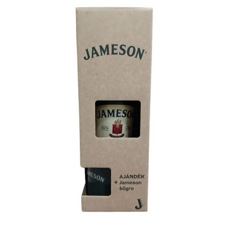 Jameson whiskey 0,7l 40% +bögre DRS