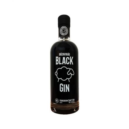 Búzavirág Black gin 0,7l 40% DRS