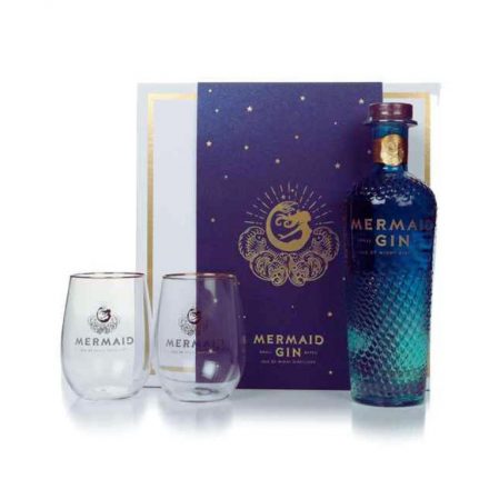 Mermaid gin 0,7l 42% +2pohár DD